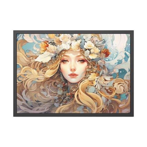 93855-296.jpg Woman Alphonse Mucha Framed Poster