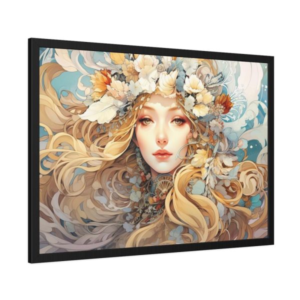 93855-297.jpg Woman Alphonse Mucha Framed Poster