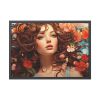 93855-300.jpg Woman Alphonse Mucha Style Framed Poster