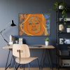 93855-314.jpg Abstract Minimalist Face Framed Poster