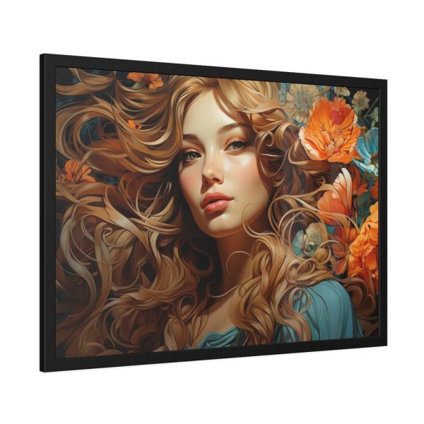 93855-341.jpg Woman Alphonse Framed Poster
