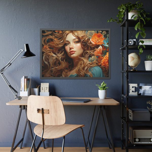 93855-342.jpg Woman Alphonse Framed Poster