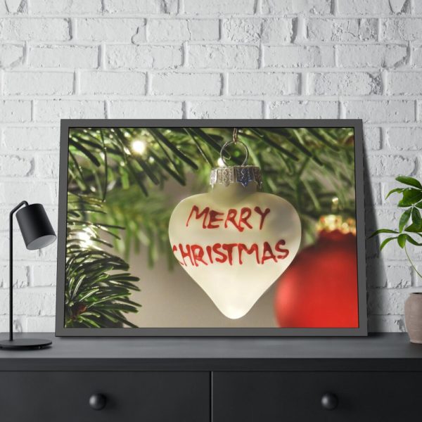 93855-35.jpg Merry Christmas Framed Poster