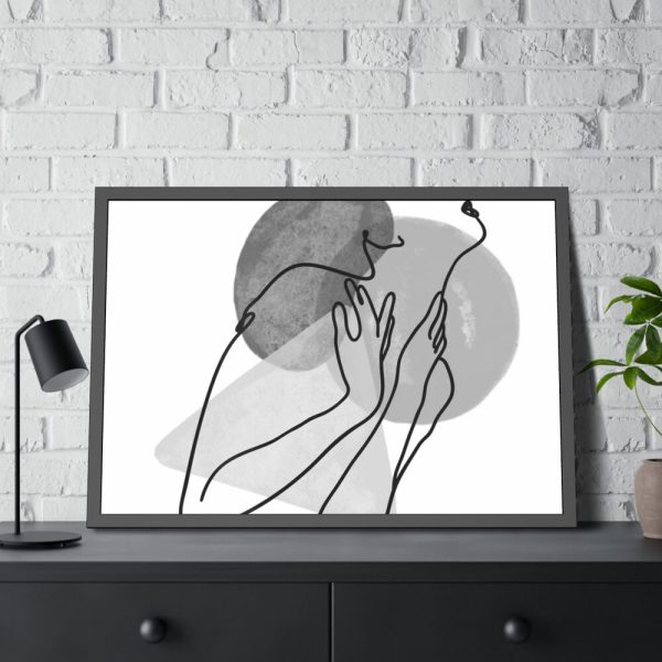 93855-363.jpg Contemporary Minimalist Framed Poster