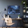93855-382.jpg Moon in Mountains Framed Poster