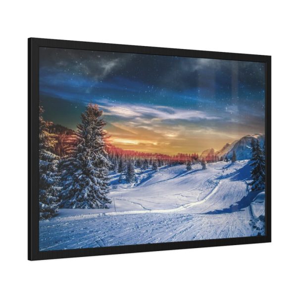 93855-385.jpg Good Morning Winter Framed Poster