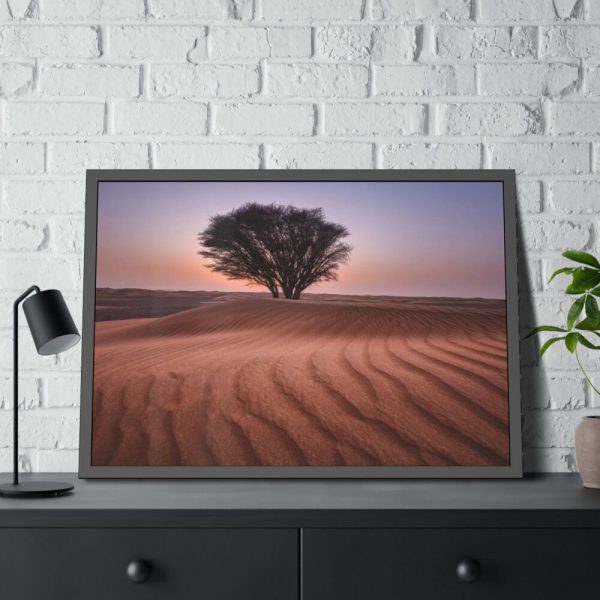 93855-395.jpg Trees in the Desert Framed Poster