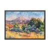 93855-40.jpg Montagne Sainte-Victoire by Pierre-Auguste Renoir Framed Poster
