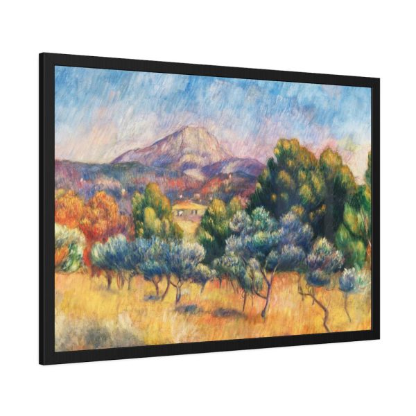 93855-41.jpg Montagne Sainte-Victoire by Pierre-Auguste Renoir Framed Poster