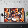 93855-427.jpg Native African Musicians Framed Poster