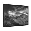 93855-449.jpg Mountain in Black and White Framed Poster