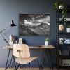 93855-450.jpg Mountain in Black and White Framed Poster