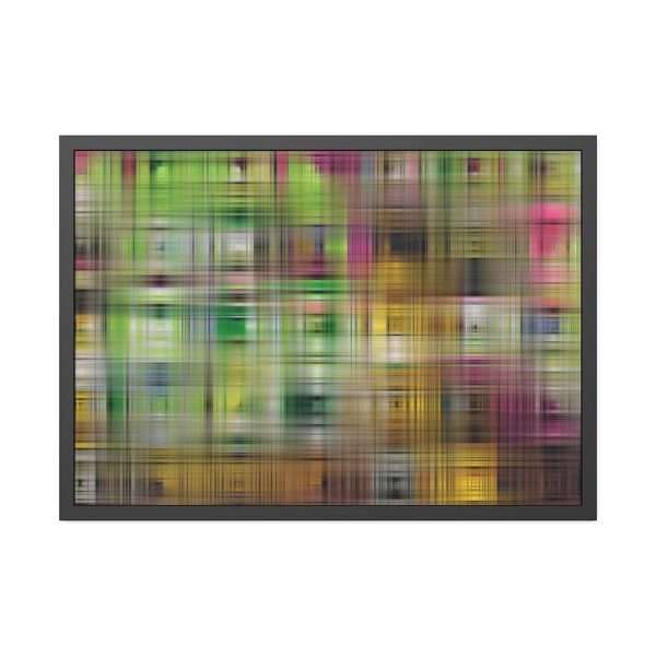 93855-452.jpg Abstract Woven Background #1 Framed Poster