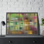 Abstract Woven Background #1 Framed Poster - Image 8
