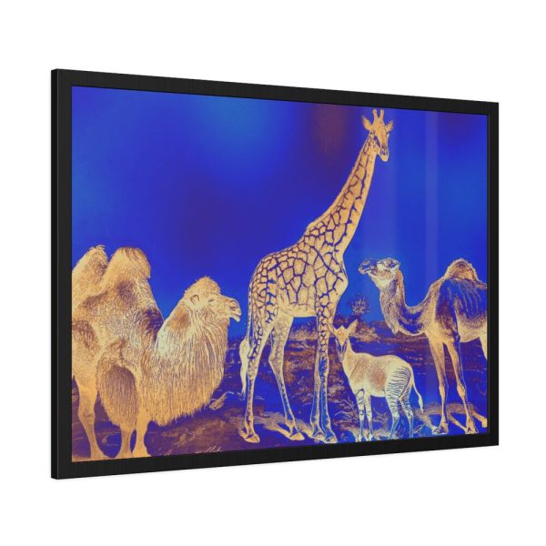 Savannah in Celebration Framed Poster