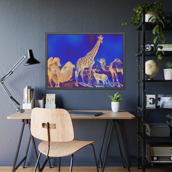 Savannah in Celebration Framed Poster