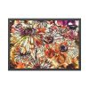 Abstract Flowers Framed Poster