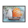 93855-512.jpg Traditional Chinese Sailing Ship Framed Poster