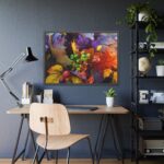 Autumn Leaves, Berries, Acorns Framed Poster - Image 7