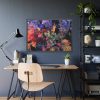 Sketched Outline Autumn Framed Poster
