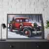 93855-531.jpg Vintage Pickup Truck Christmas II Framed Poster