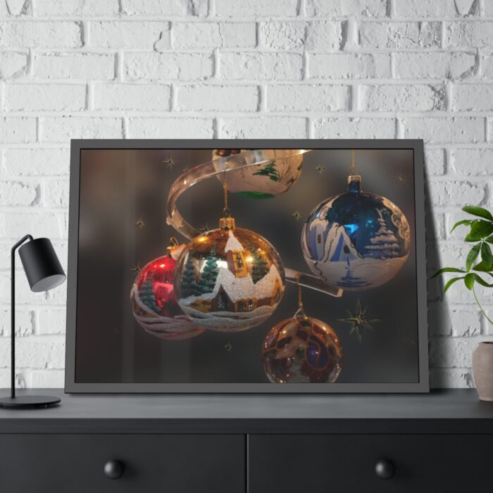 Christmas Baubles Framed Poster - Image 16
