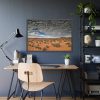 93855-62.jpg Clouds Drift over the Arizona Desert Framed Poster