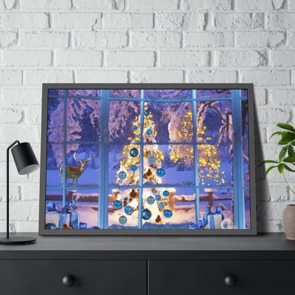 93855-75.jpg Christmas Mood Light Framed Poster