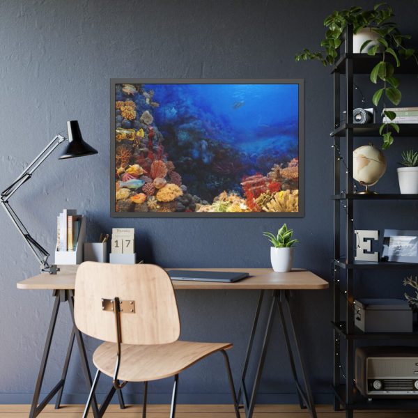 93855-98.jpg Ocean Life Framed Poster