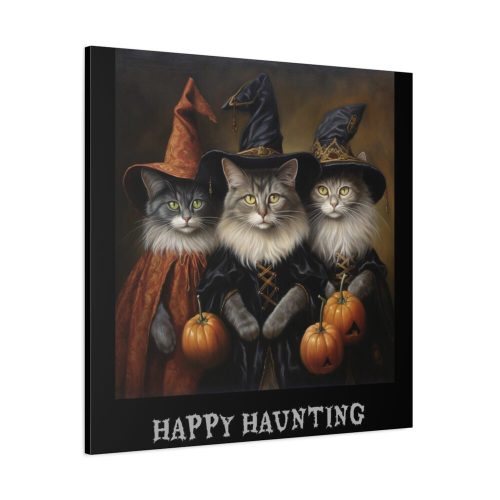 101419-100.jpg Halloween Cats Standard Canvas