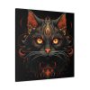 101419-105.jpg Halloween Mystic Black Cat Standard Canvas