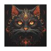 101419-106.jpg Halloween Mystic Black Cat Standard Canvas