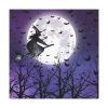 101419-116.jpg Halloween Witch Flying Broom Standard Canvas