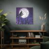 101419-119.jpg Halloween Witch Flying Broom Standard Canvas