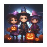 Halloween Kids Cartoon Art Standard Canvas - Image 2