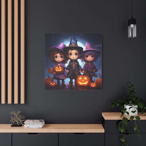 101419-128.jpg Halloween Kids Cartoon Art Standard Canvas