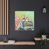 101419-133.jpg Easter Rabbits Spring Van Standard Canvas