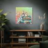 101419-134.jpg Easter Rabbits Spring Van Standard Canvas