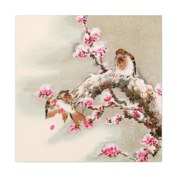 101419-156.jpg Bird Perching on Tree Top Standard Canvas