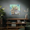 101419-169.jpg Easter Rabbits And Children Standard Canvas