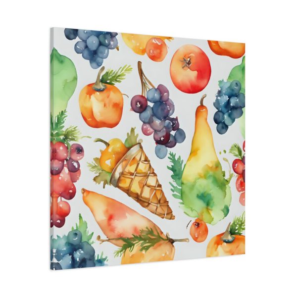 101419-170.jpg Fruit Seamless Watercolor I Standard Canvas