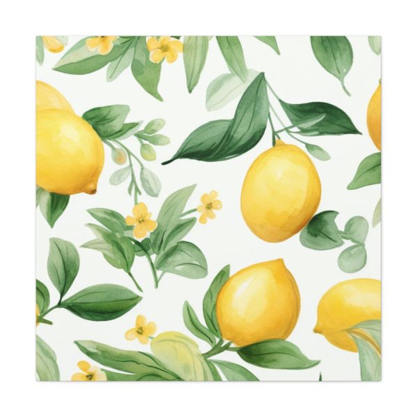 101419-176.jpg Lemon Seamless Fruit Standard Canvas