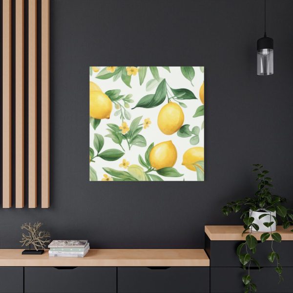 101419-178.jpg Lemon Seamless Fruit Standard Canvas
