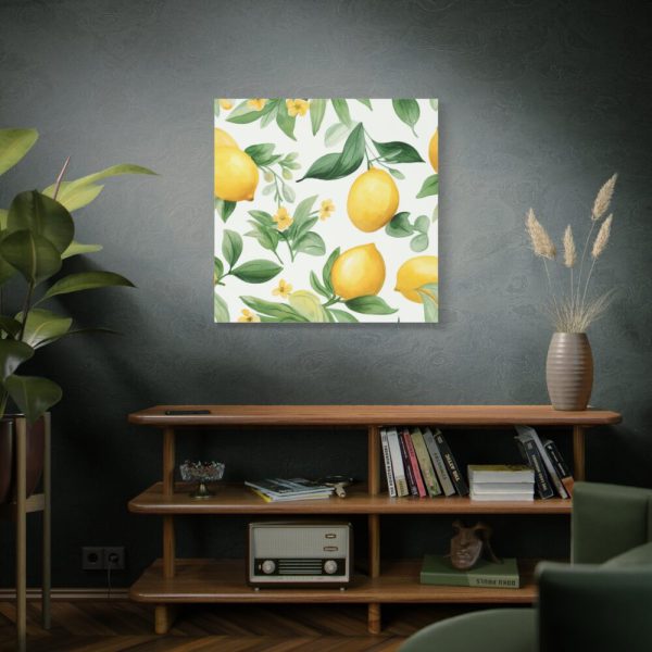 101419-179.jpg Lemon Seamless Fruit Standard Canvas