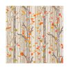 101419-181.jpg Bare Tree And Autumn Fall Leaves Standard Canvas