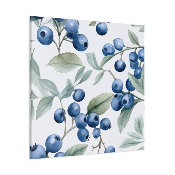 101419-200.jpg Seamless Blueberry Fruit Standard Canvas