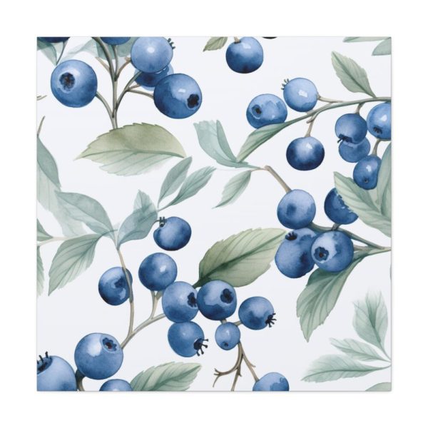 101419-201.jpg Seamless Blueberry Fruit Standard Canvas