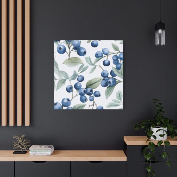 101419-203.jpg Seamless Blueberry Fruit Standard Canvas