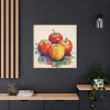 101419-208.jpg Apples Watercolor Art Standard Canvas