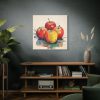 101419-209.jpg Apples Watercolor Art Standard Canvas